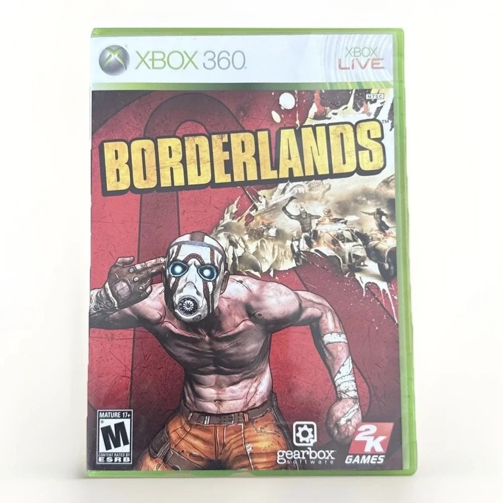Borderlands CIB W/ Manual - Xbox 360 Gearbox Software 2K Games RPS Xbox Live